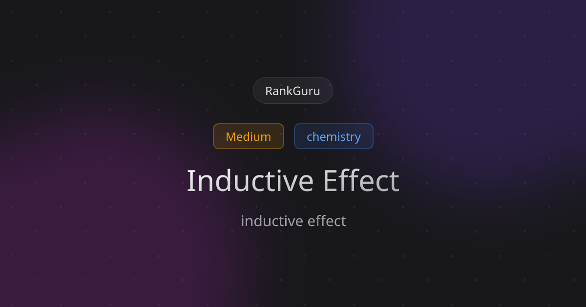 Inductive Effect — some basic principles of organic chemistry ...